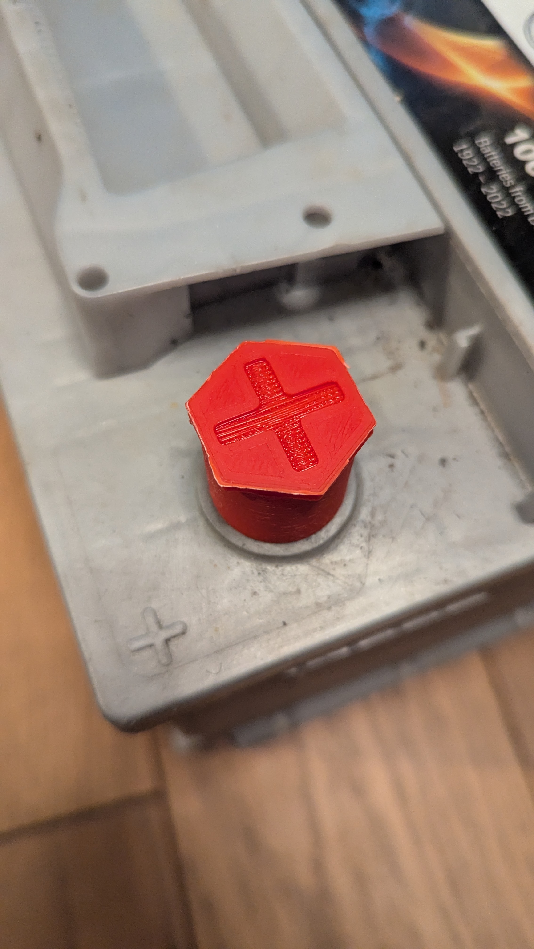 12V Car Battery Terminal Covers +/- .f3d/.step files available #0021