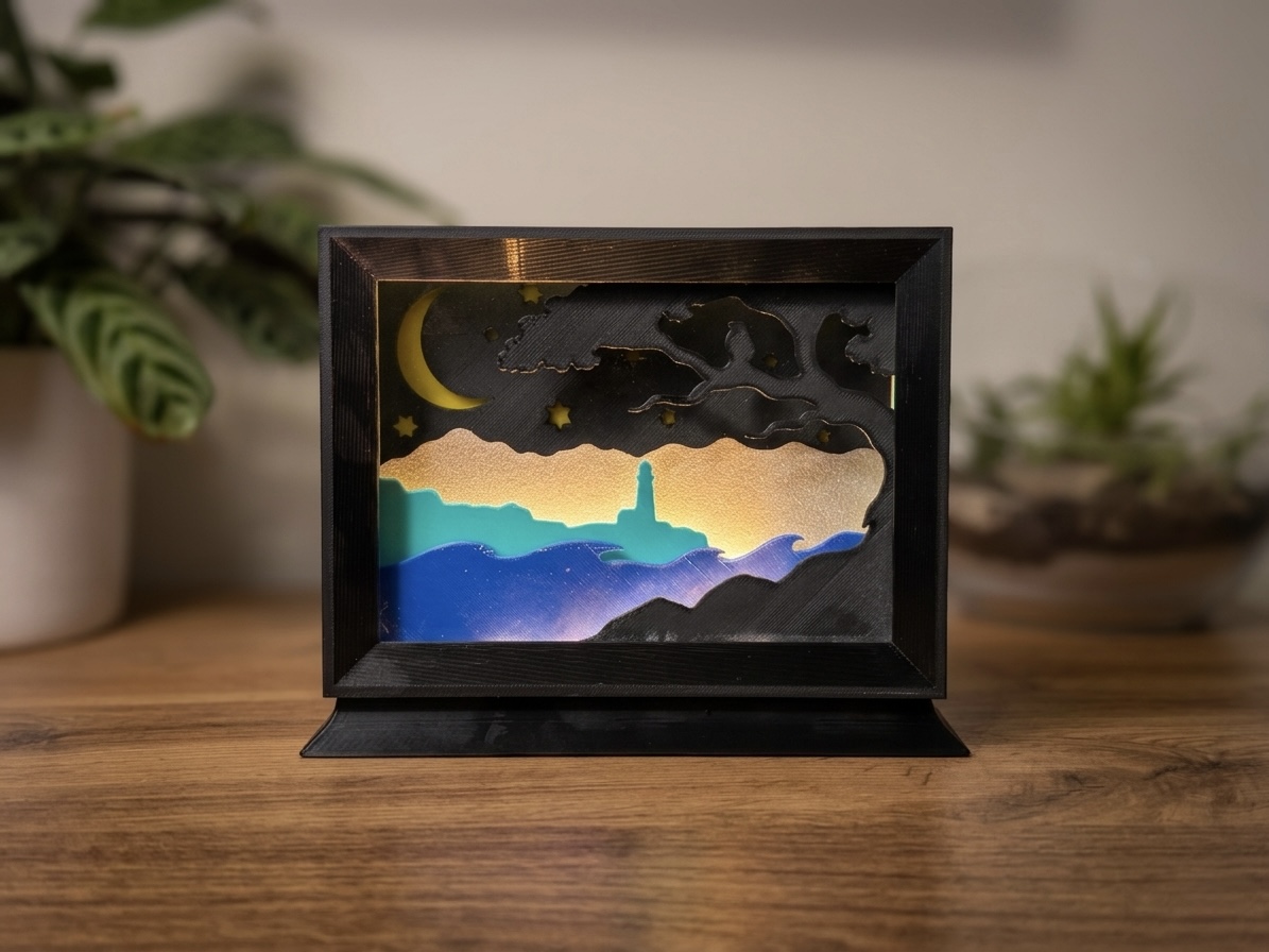Layered Diorama 3D model by Heavysek