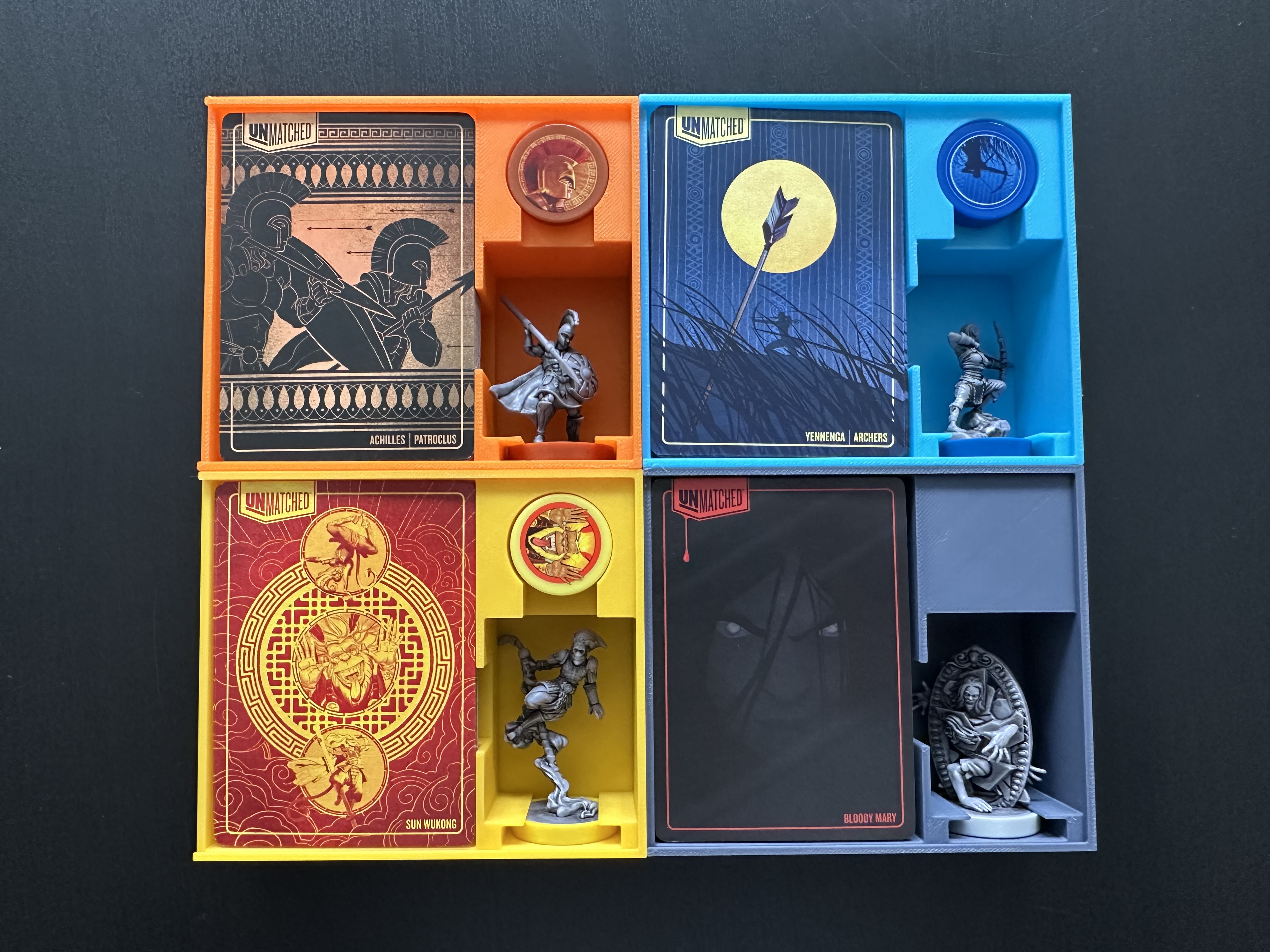 Unmatched Character Boxes - Battle of Legends Volume 2