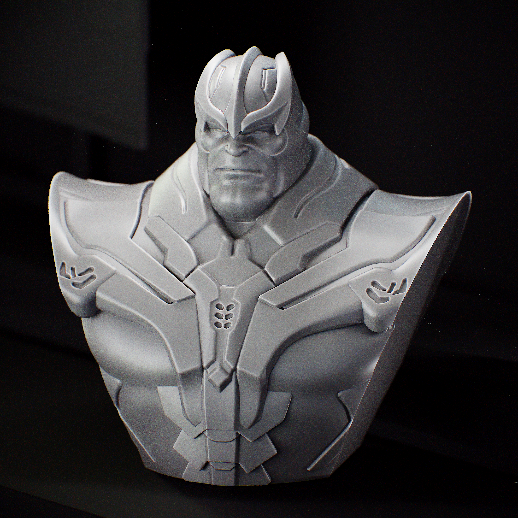 Thanos Bust - Busto de Thanos Marvel - 25cm