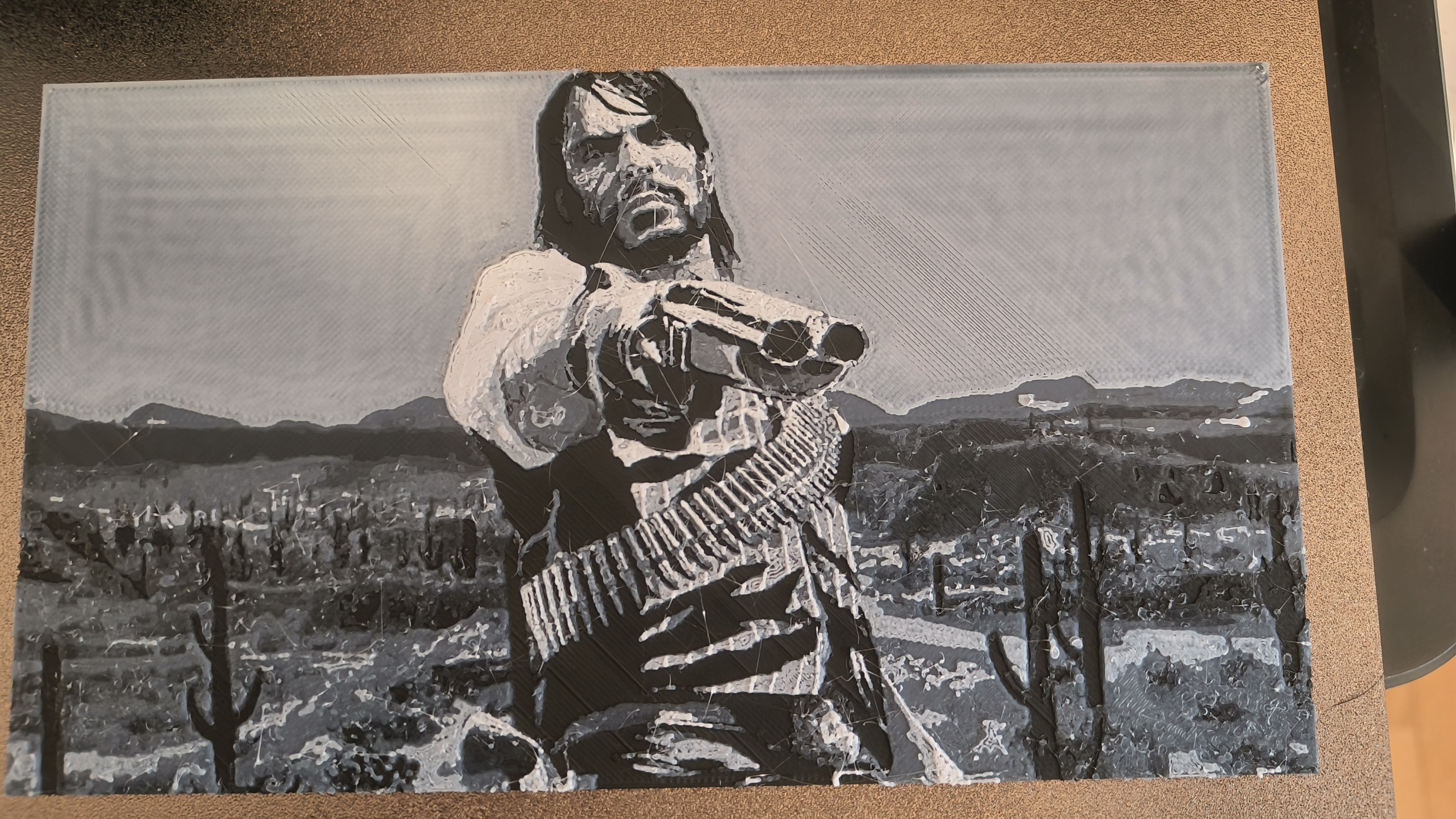 HueForge of John Marston - Red Dead Redemption 2