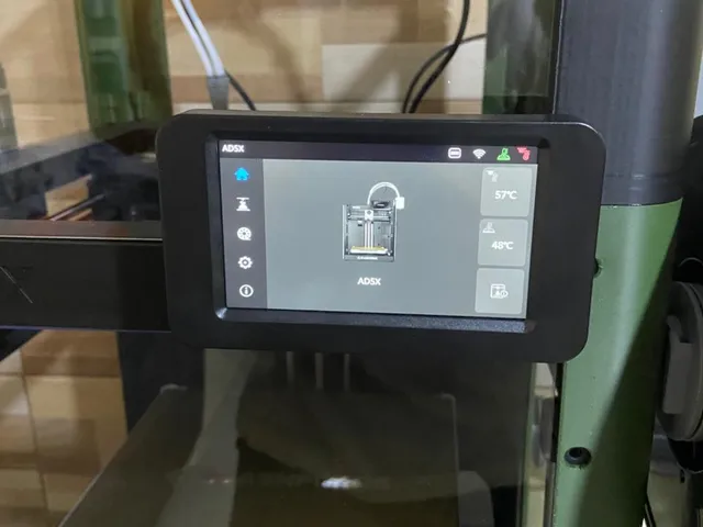 Flashforge AD5X Adjustable tilt mount for enclosure