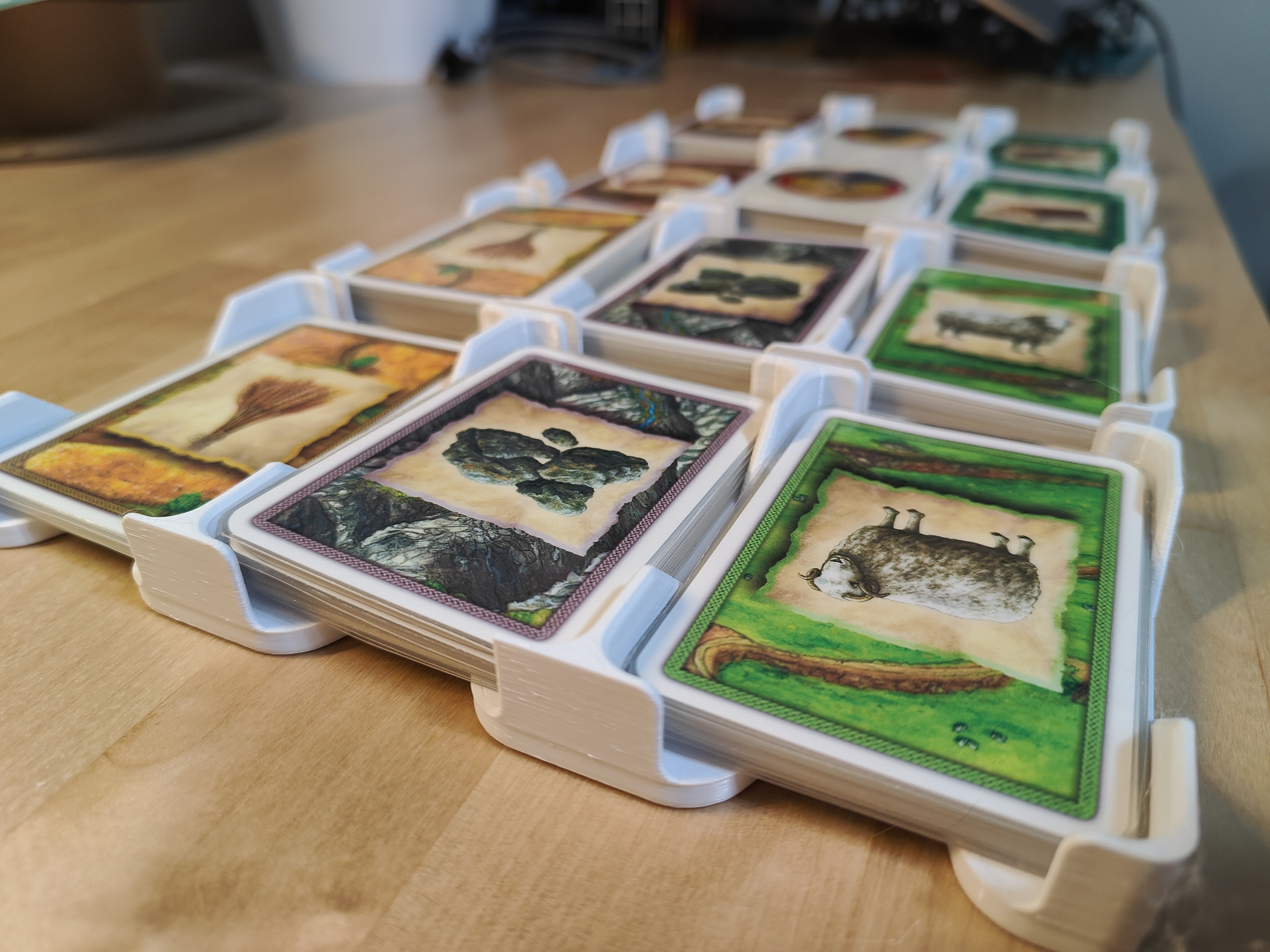 Catan Resource Card Insert for Laminated Cards