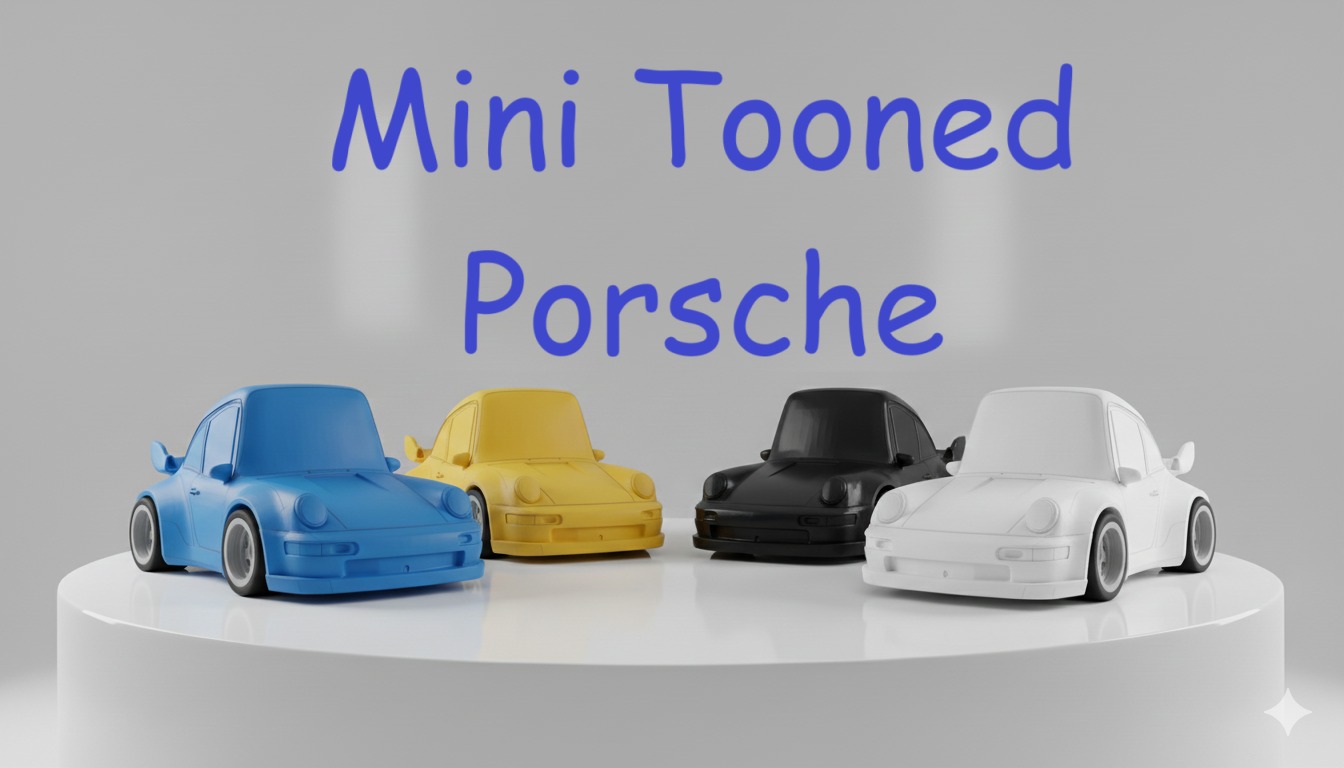 Mini Tooned Porsche