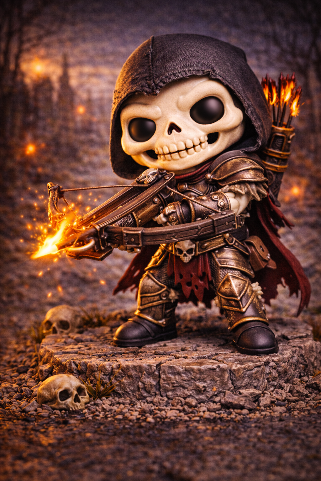 Cute Skeleton Crossbowman