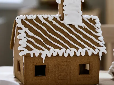Medovníkový domček IKEA cookie cutter