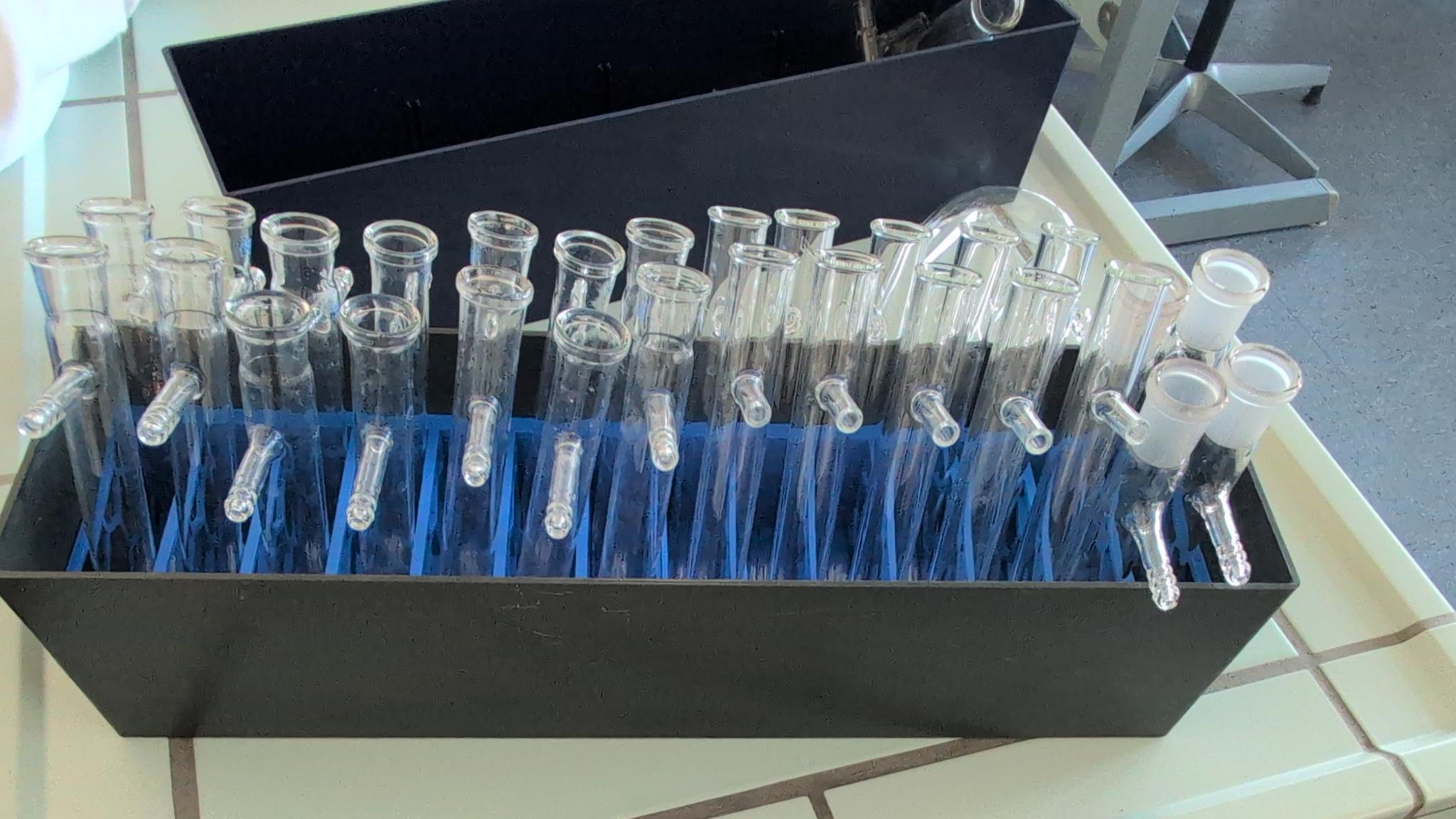 U-Tube Storage Inlay for PHYWE Small Tray