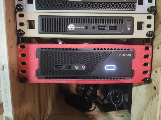 CHUWI RZBOX Mini PC Rack Mount for 10in rack