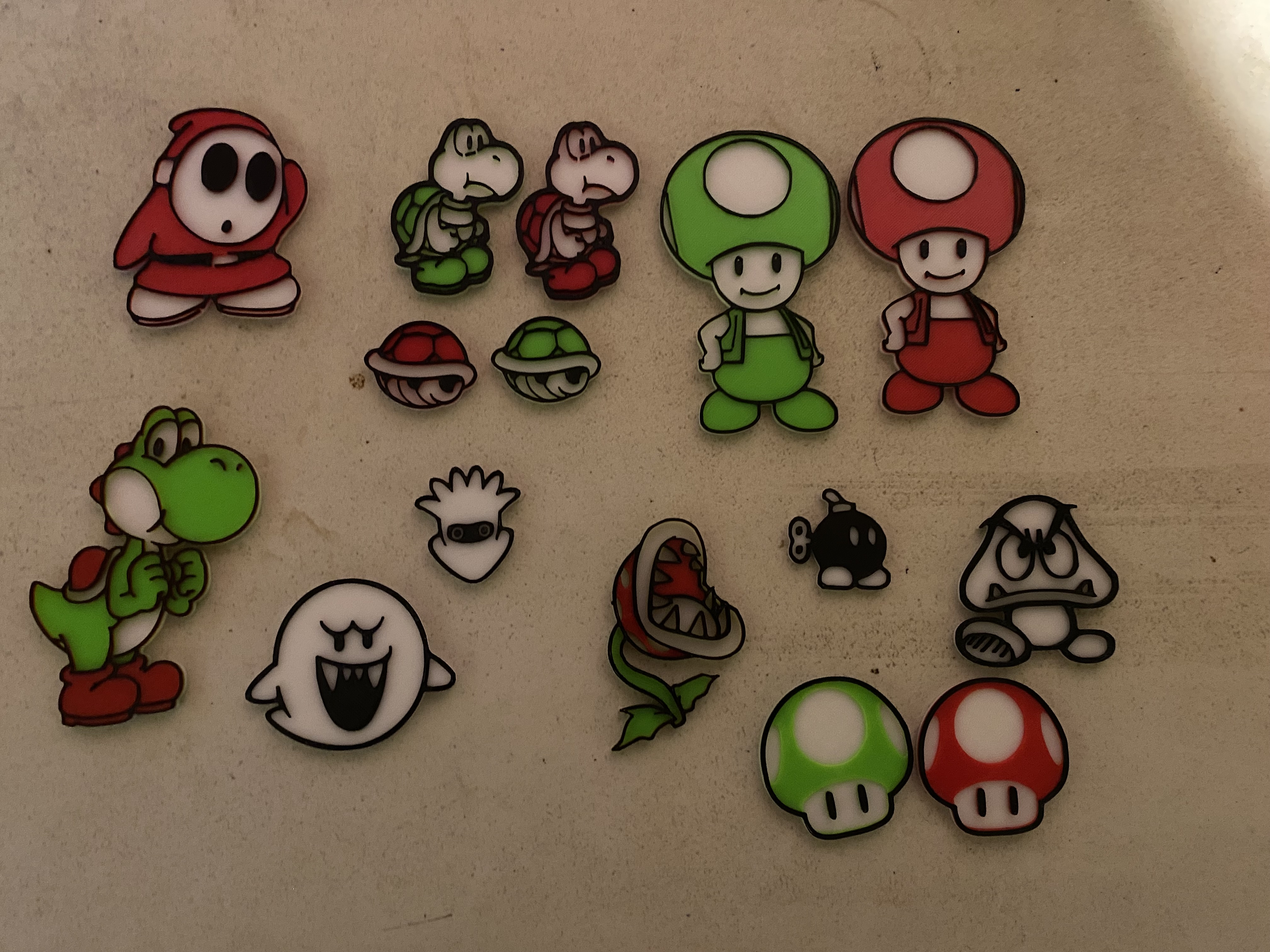 Mario Characters 2d Collection #1