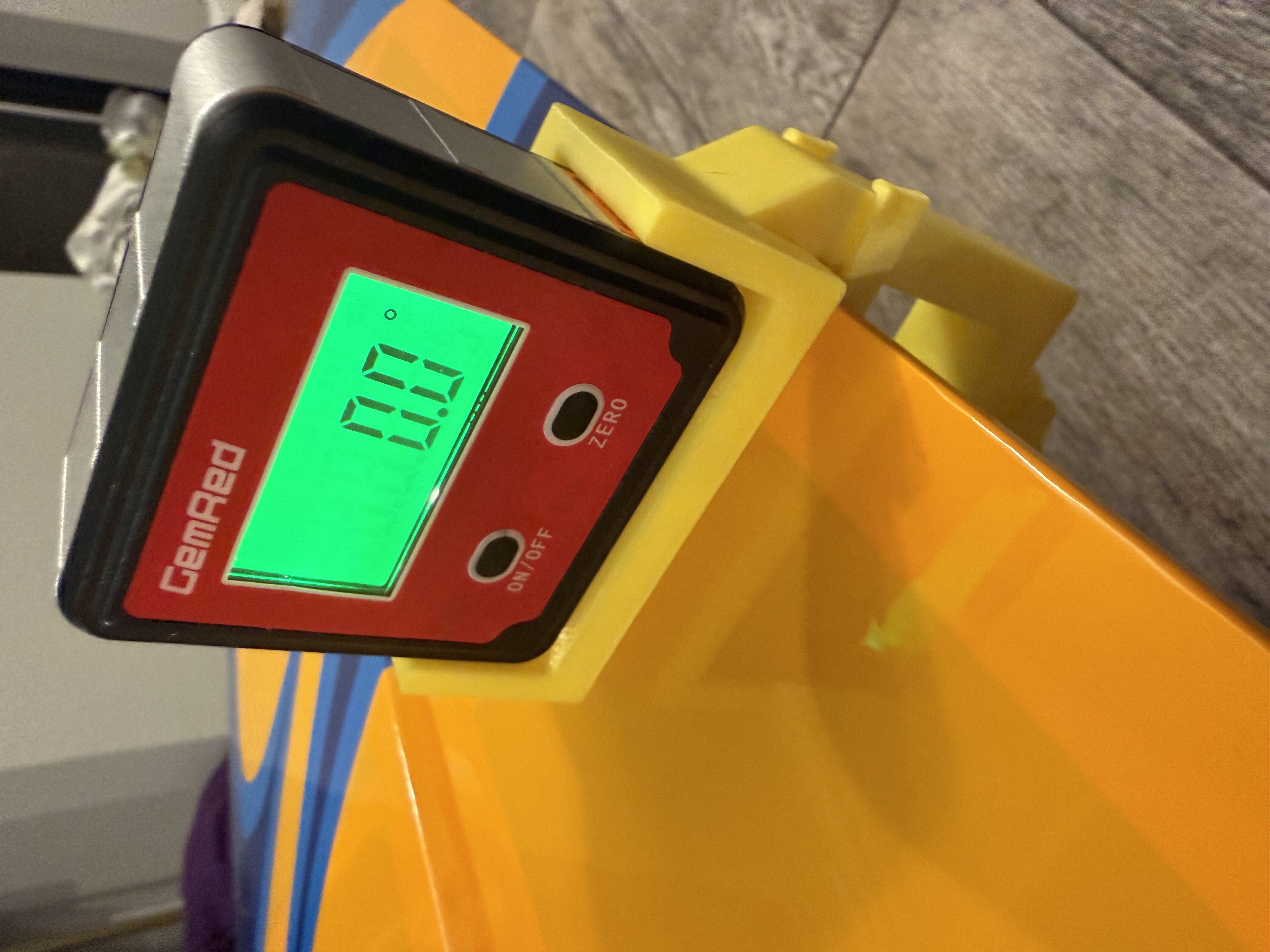 RC Airplane Throw and Deflection Gauge