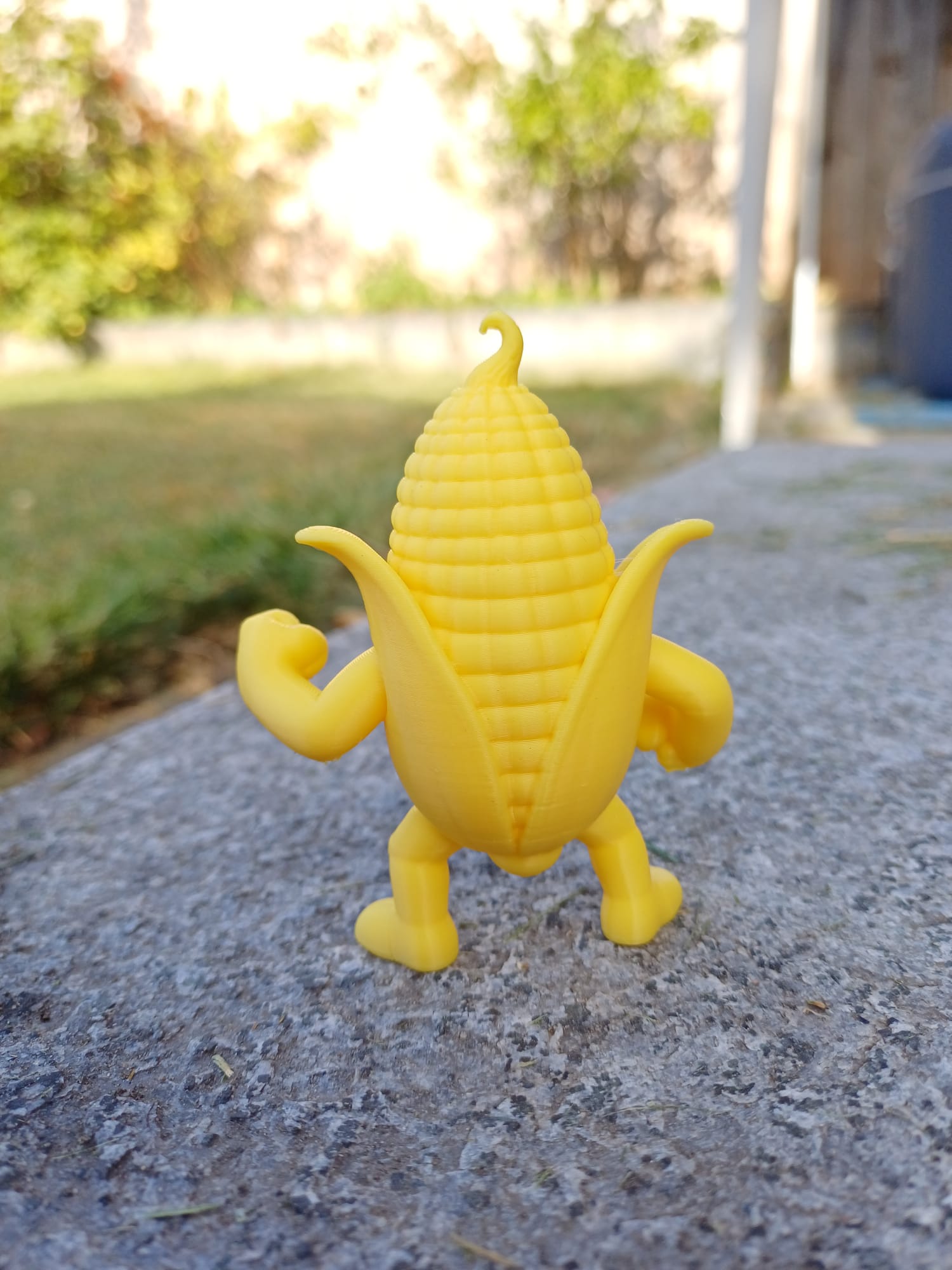 Miniatura 2 do modelo 3D Angry Corn