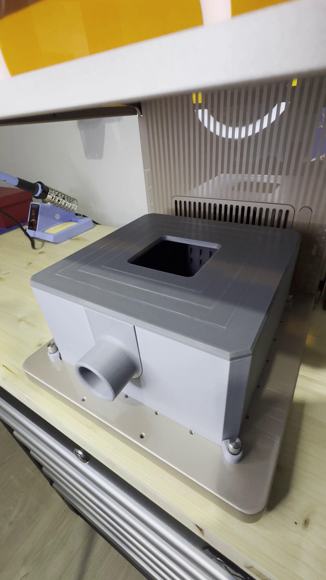 Caisson d’aspiration pour xTool F2 Ultra & F2 Ultra UV pour un embossage propre et maîtrisé