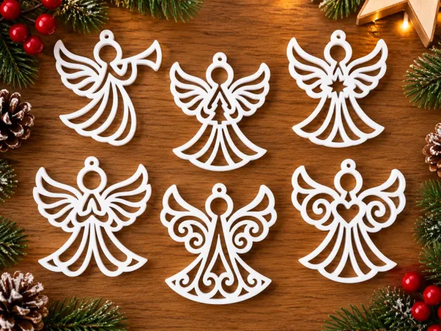 Christmas Angel Ornaments