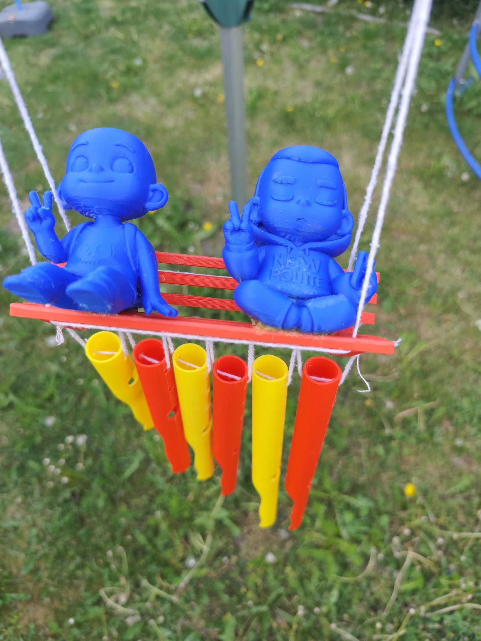Bench Swing Wind Chime