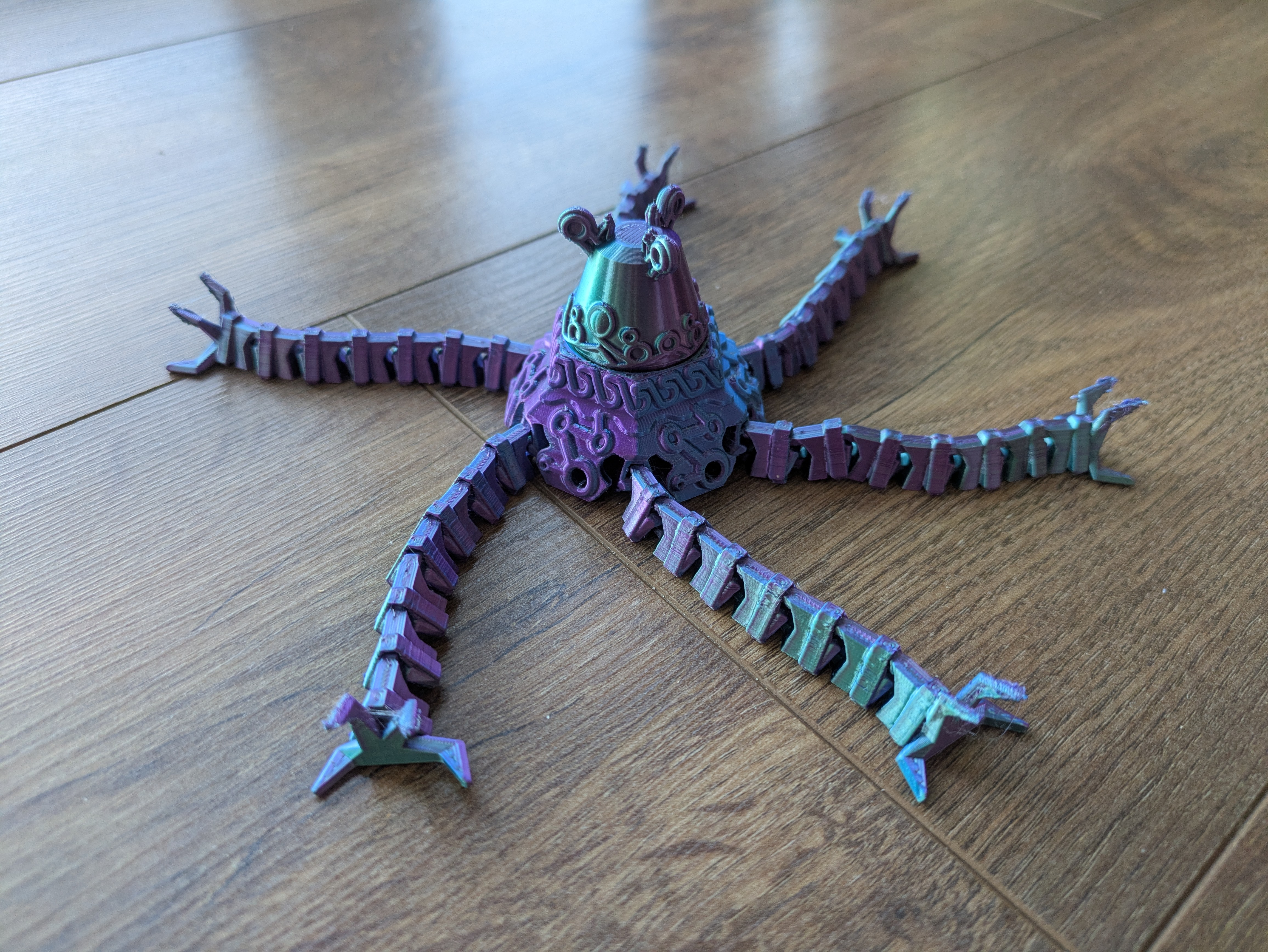 Flexi Guardian - Easier Print and Rotating Head (Zelda Breath of the Wild)