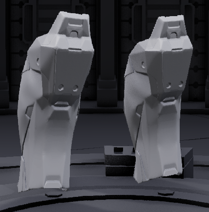 Halo 3 Mk VI Spartan Shin Armor