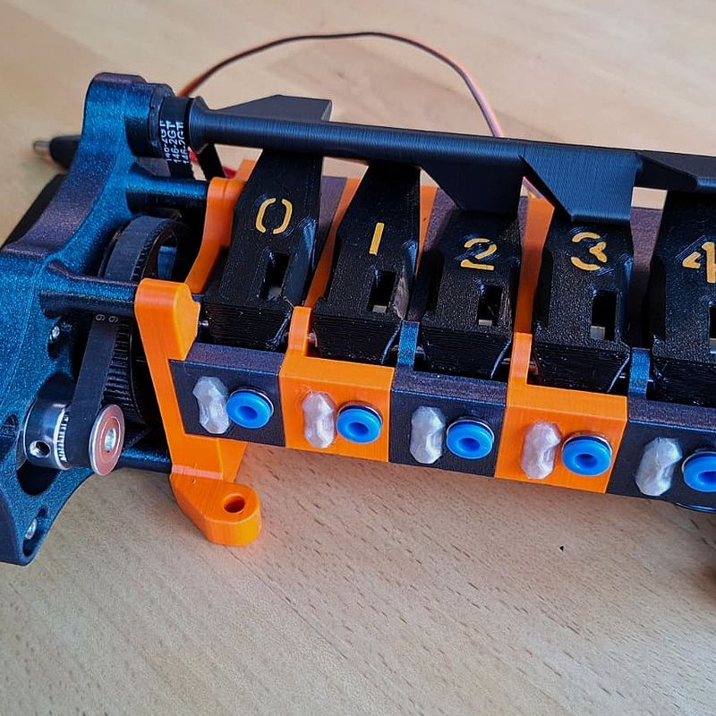 Low Rider MMU V2.0 - for any Klipper printer by GcodeGearHead ...
