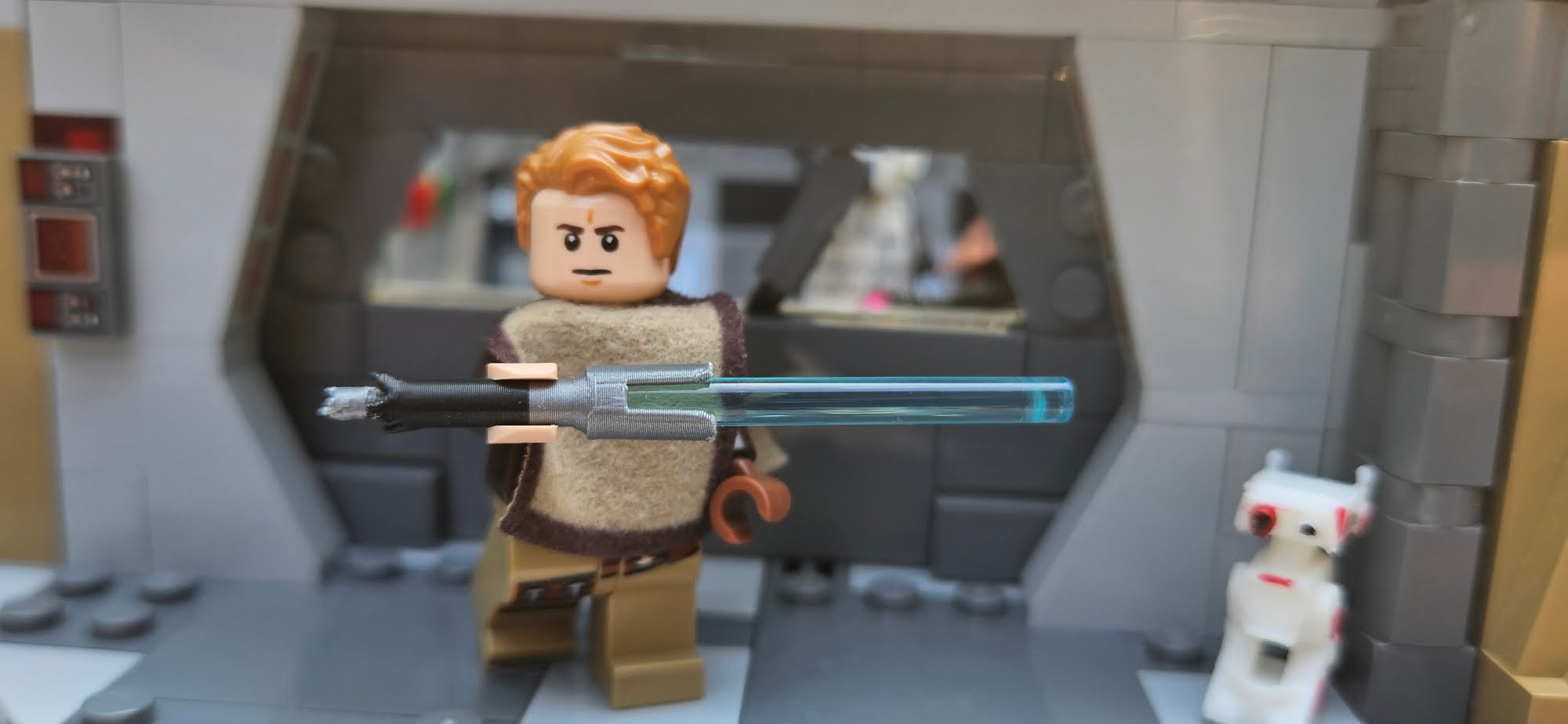 Cal Kestis Lightsaber for Lego Minifig V2
