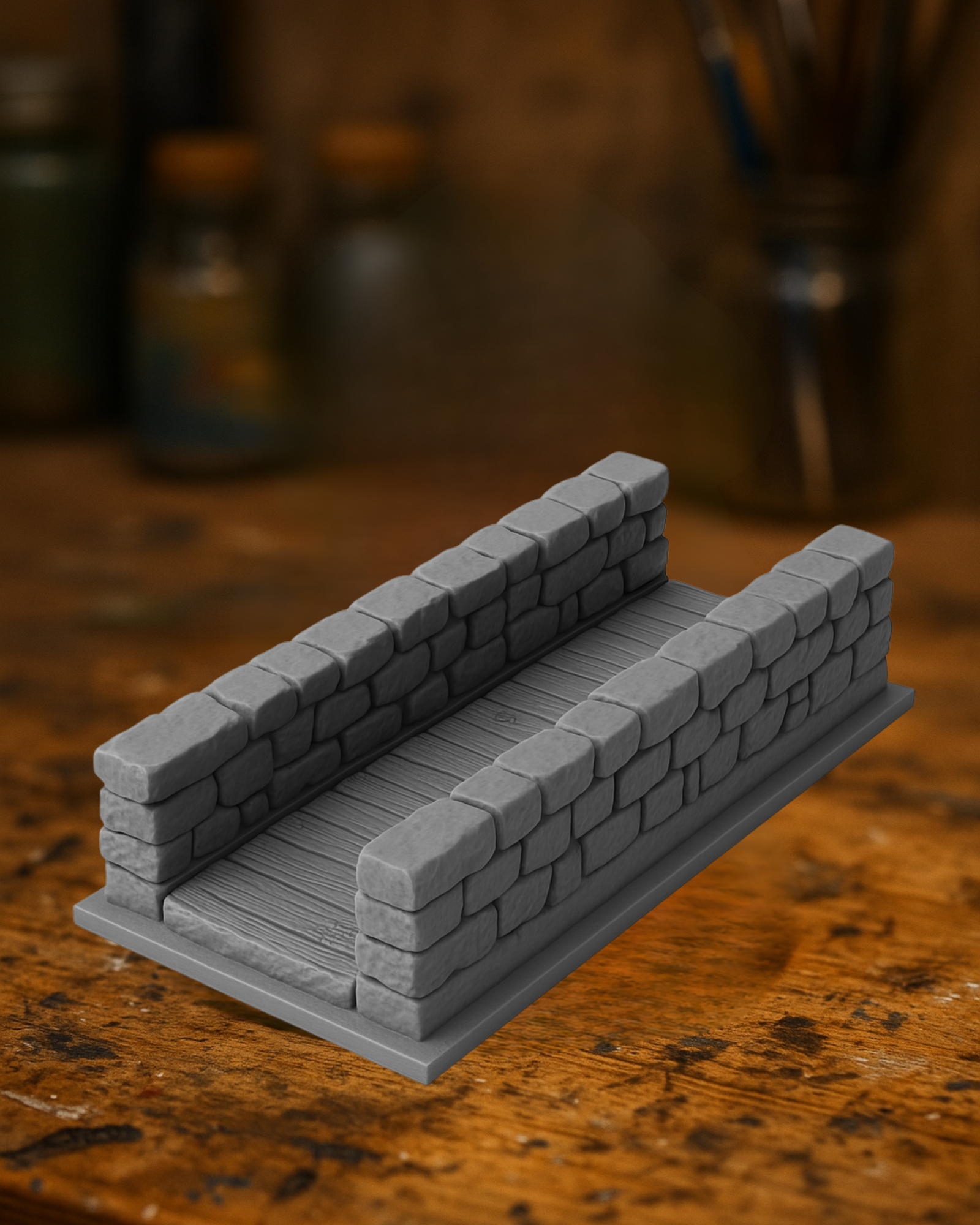 Stone Corridor Diorama Base
