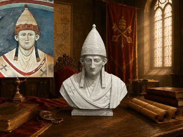 Pope Innocent III (Lotario dei Conti di Segni) – Bust