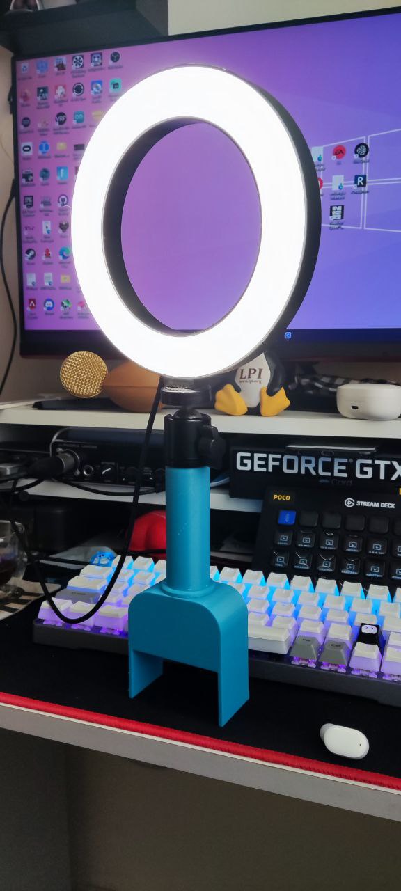 Ring Light Mount for AOC 24G2