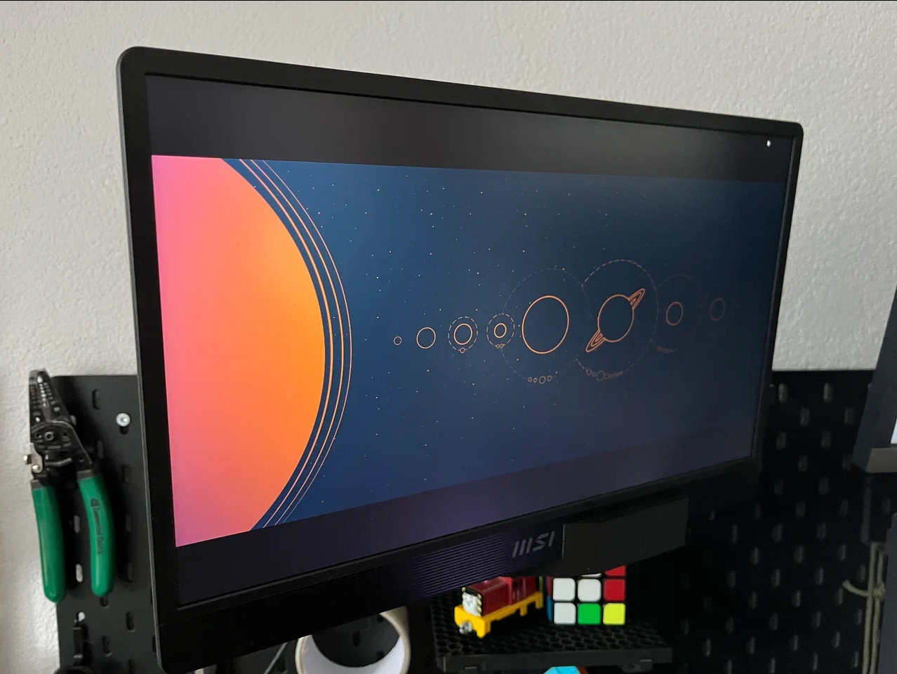Skadis Mount for MSI PRO MP161 E2U Monitor