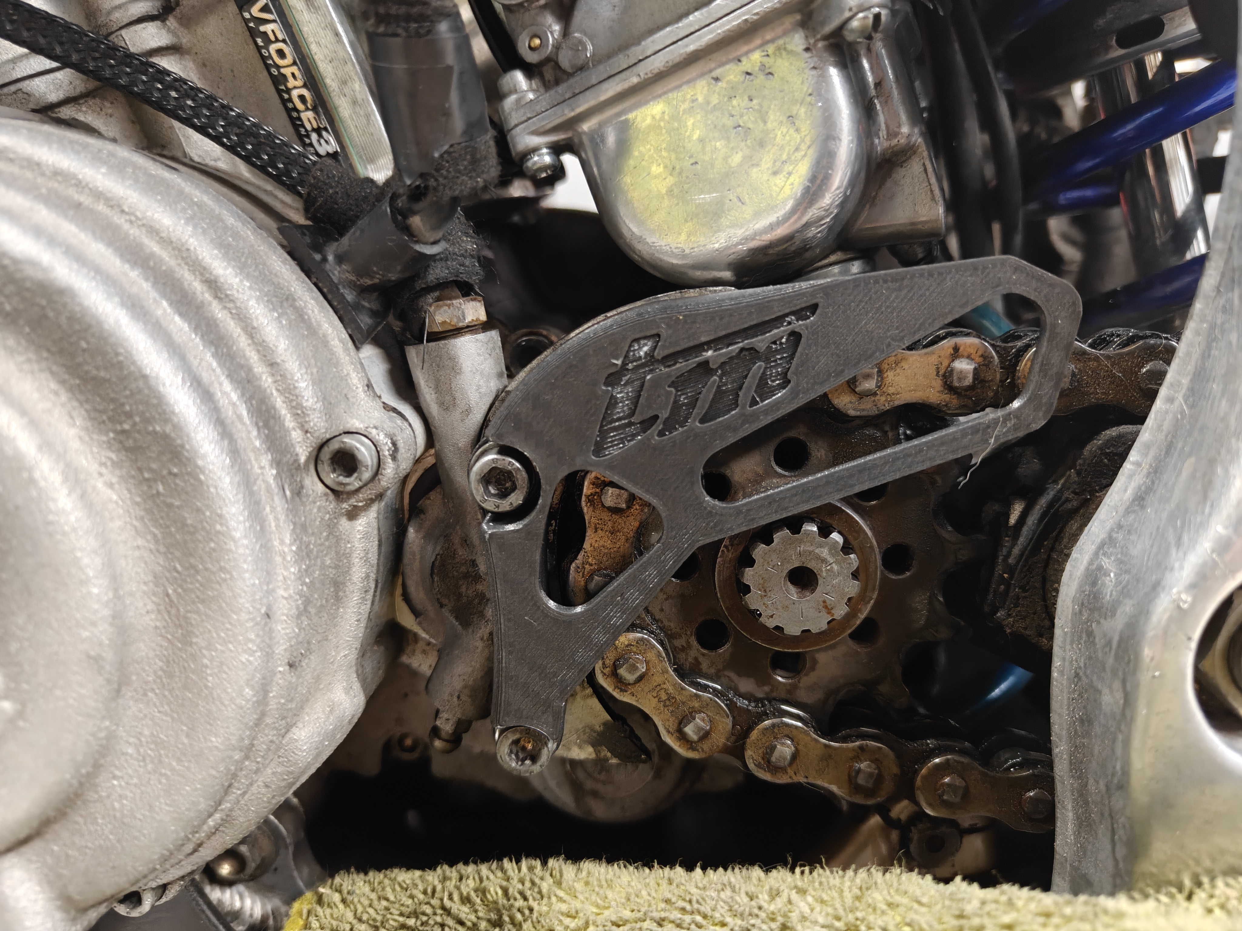 TM racing front sprocket protector