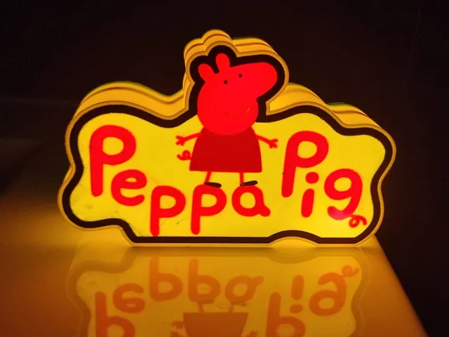 Cartoon themed light box