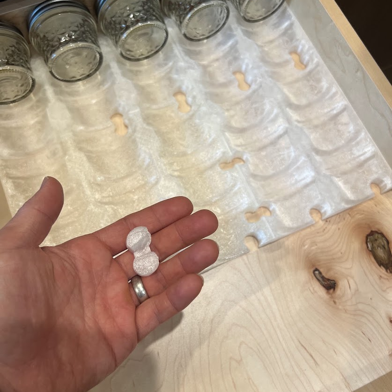 Modular Spice Drawer Organizer — Ball 4 oz Jars by jkim_makes ...