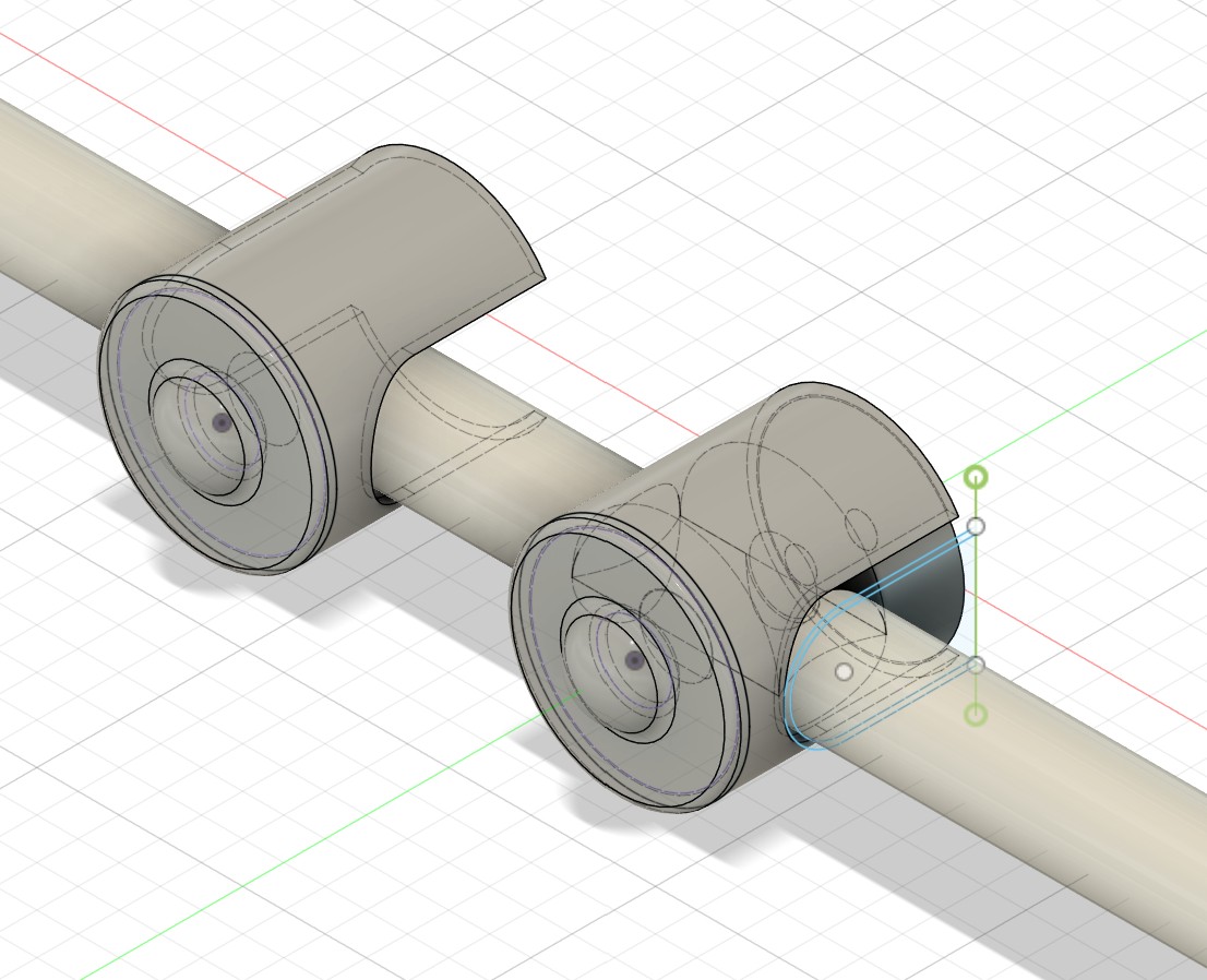 Unobstrusive Curtain Rod Holder