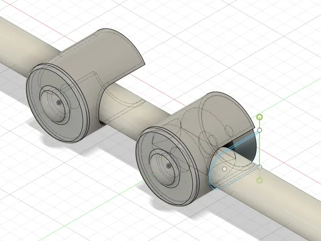 Unobstrusive Curtain Rod Holder