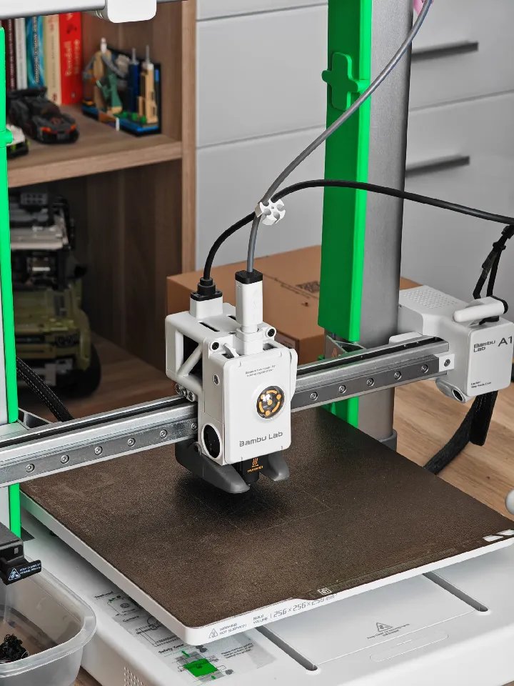 Bambulab A1 dustcover Z-Axis protection by SirChickenNugget