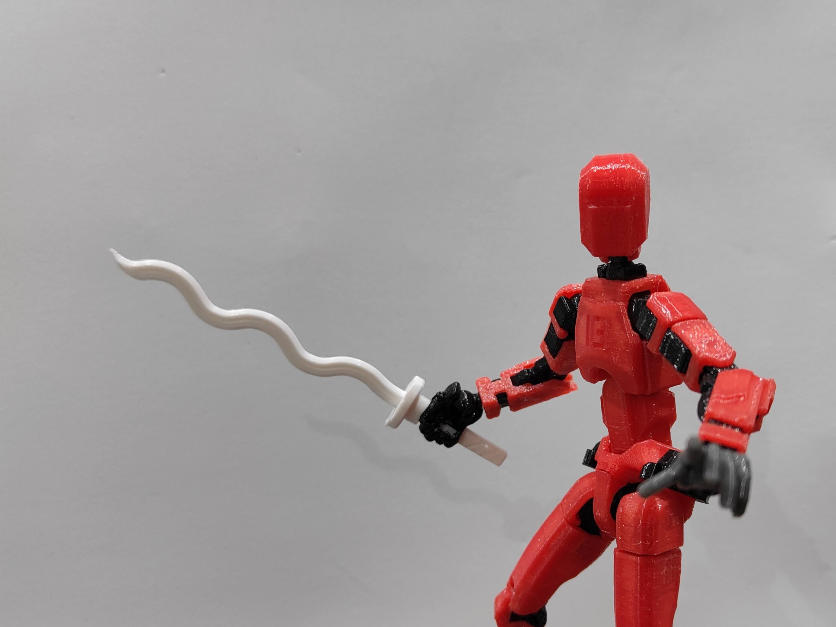 Dummy 13 Obanai Iguro Nichirin Katana: Demon Slayer