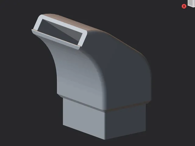 Custom Duct for Bonsai 3D Printer