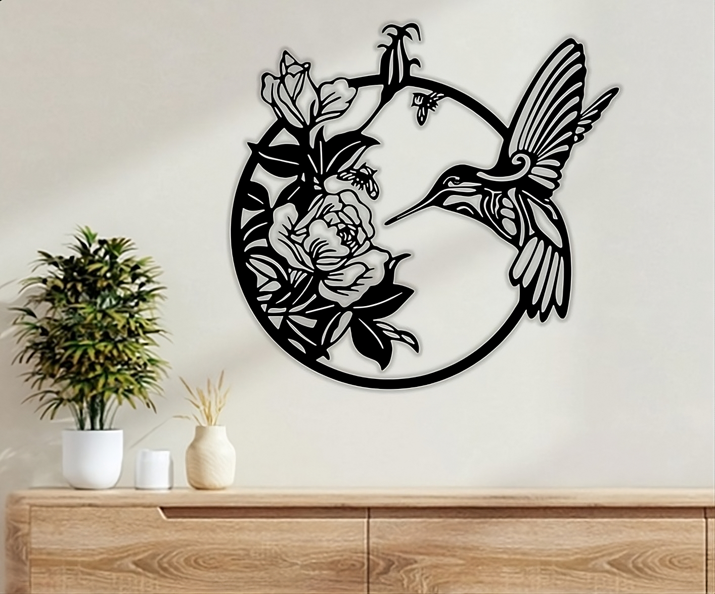 WallArt Kolibri - Humming Bird 001