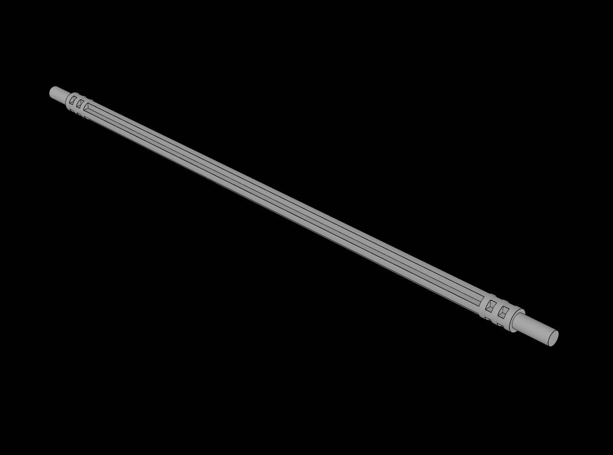 Lego Compatible (32235.dat) Technic Axle Flexible 19