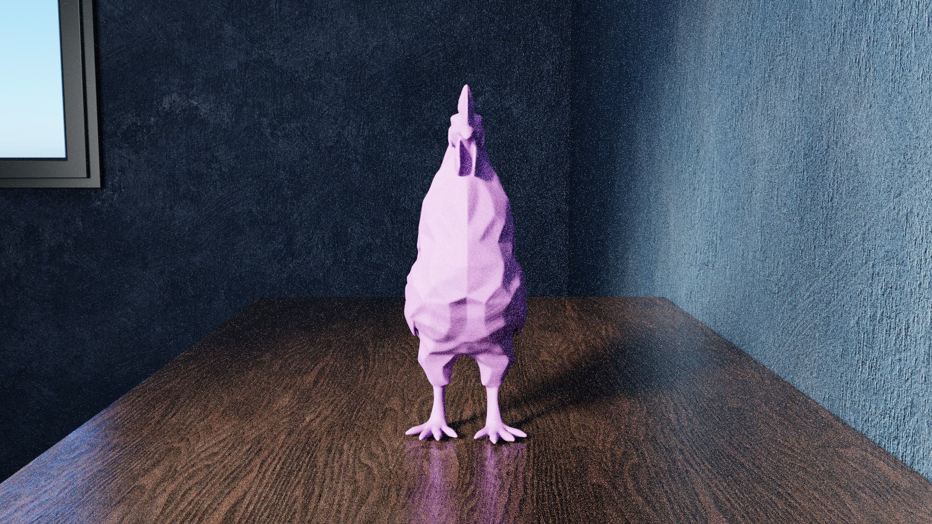 Low Poly Rooster — miniatura 6