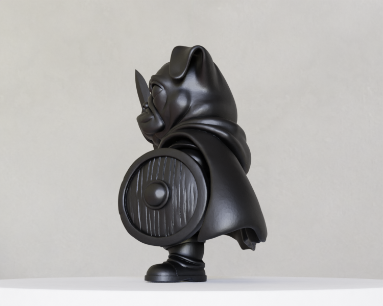 Pug with Sword and Shield — miniatura 4