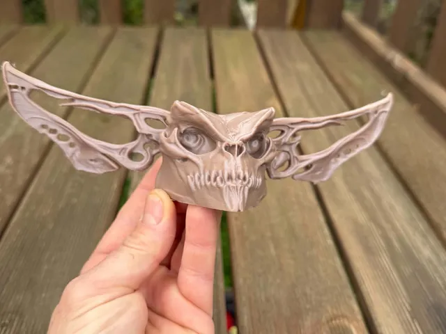 Halloween Scary Skull Gremlin