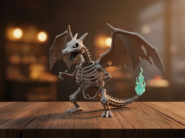 Skeleton Charizard (Halloween version)