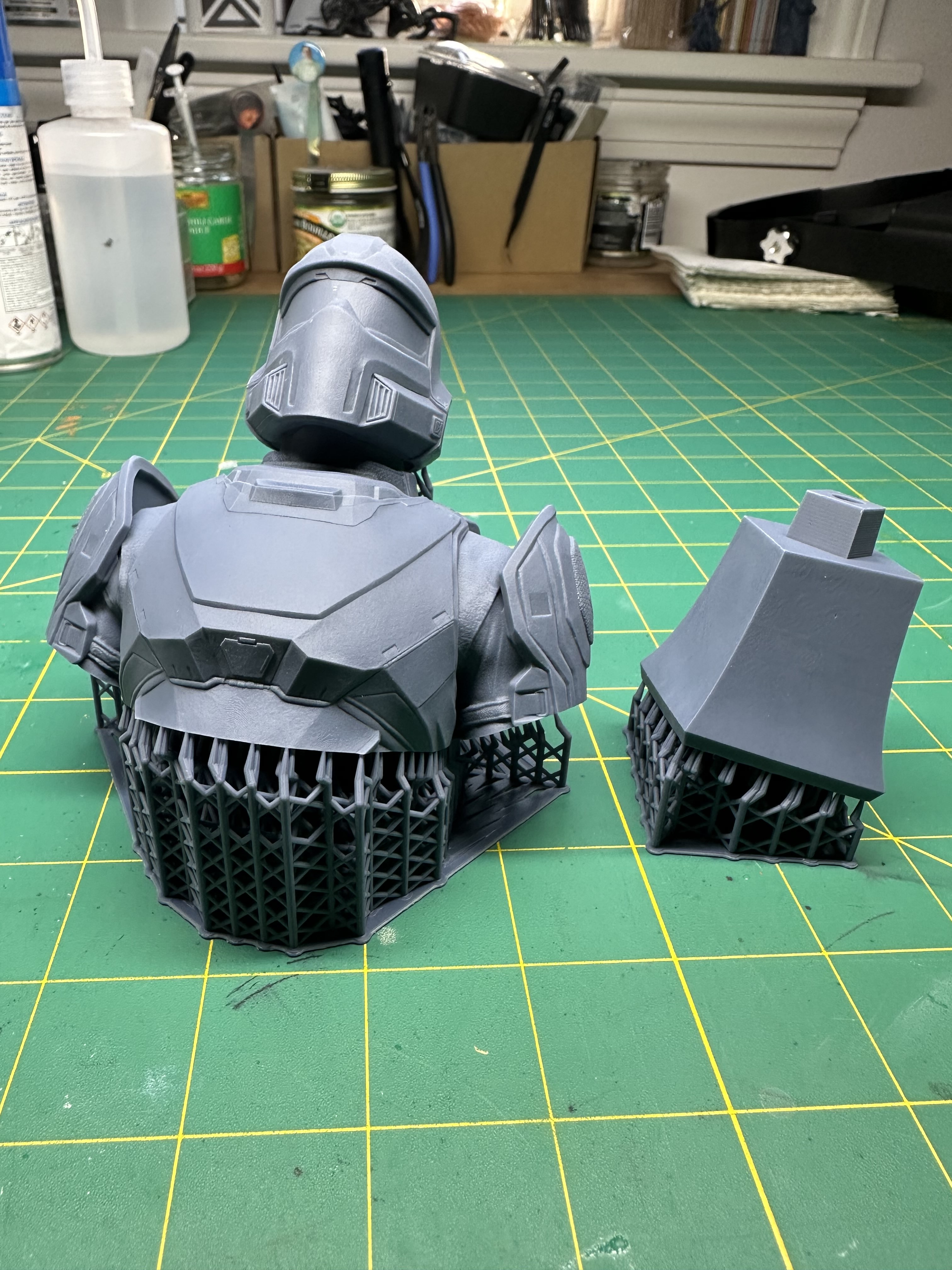 Helldiver Bust (Pre-Supported) — miniatura 2