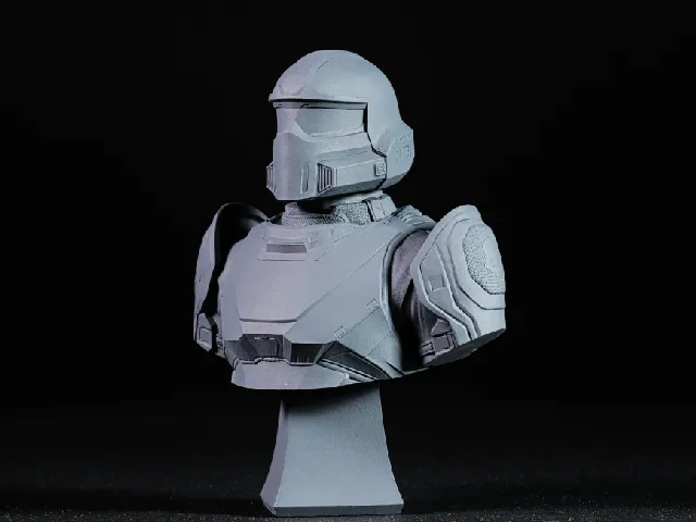 Helldiver Bust (Pre-Supported)