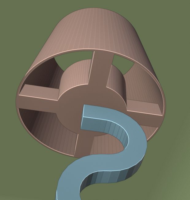 Miniatura 7 do modelo 3D Small table lamp