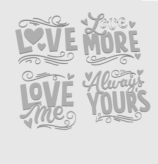 wall art love