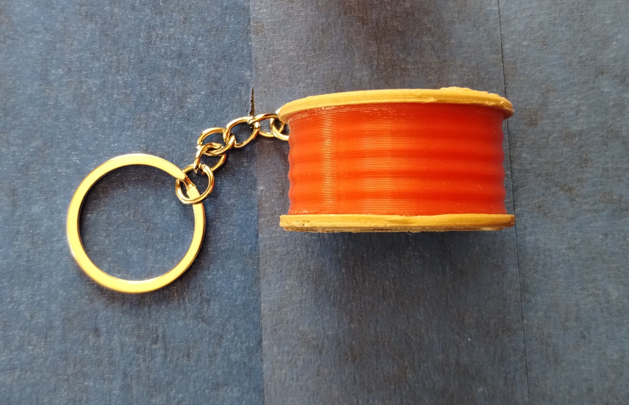 Spool Keychain - No Multicolor System