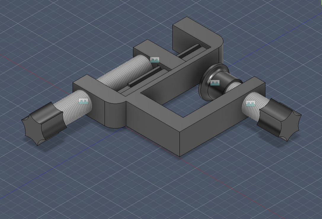 Table Vise-Clamp with three different size versions