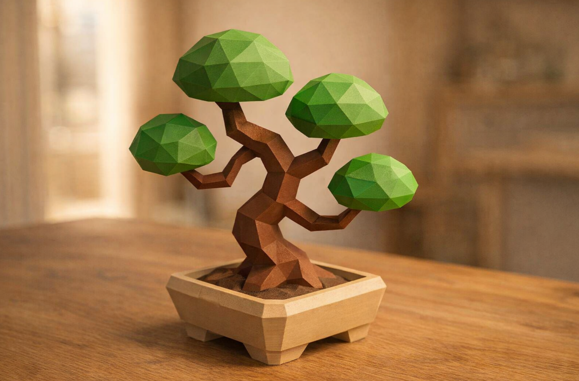 Low Poly Bonsai