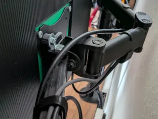 Spacer and mount for VESA