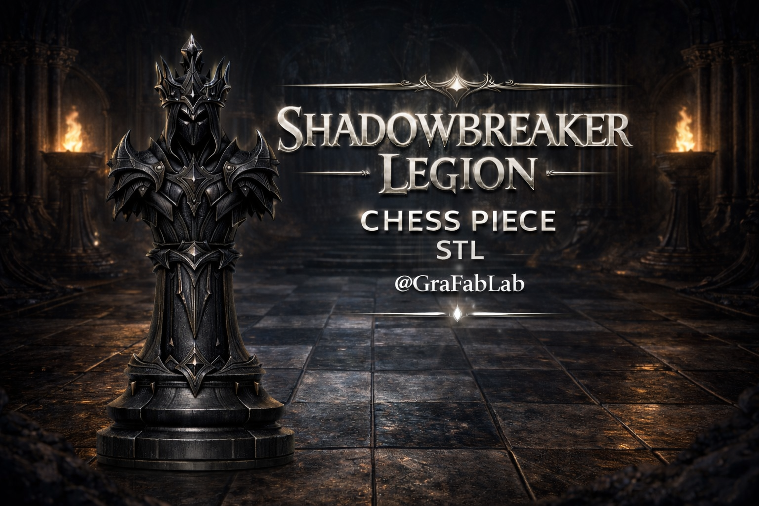 Shadowbreaker "King" - chess piece