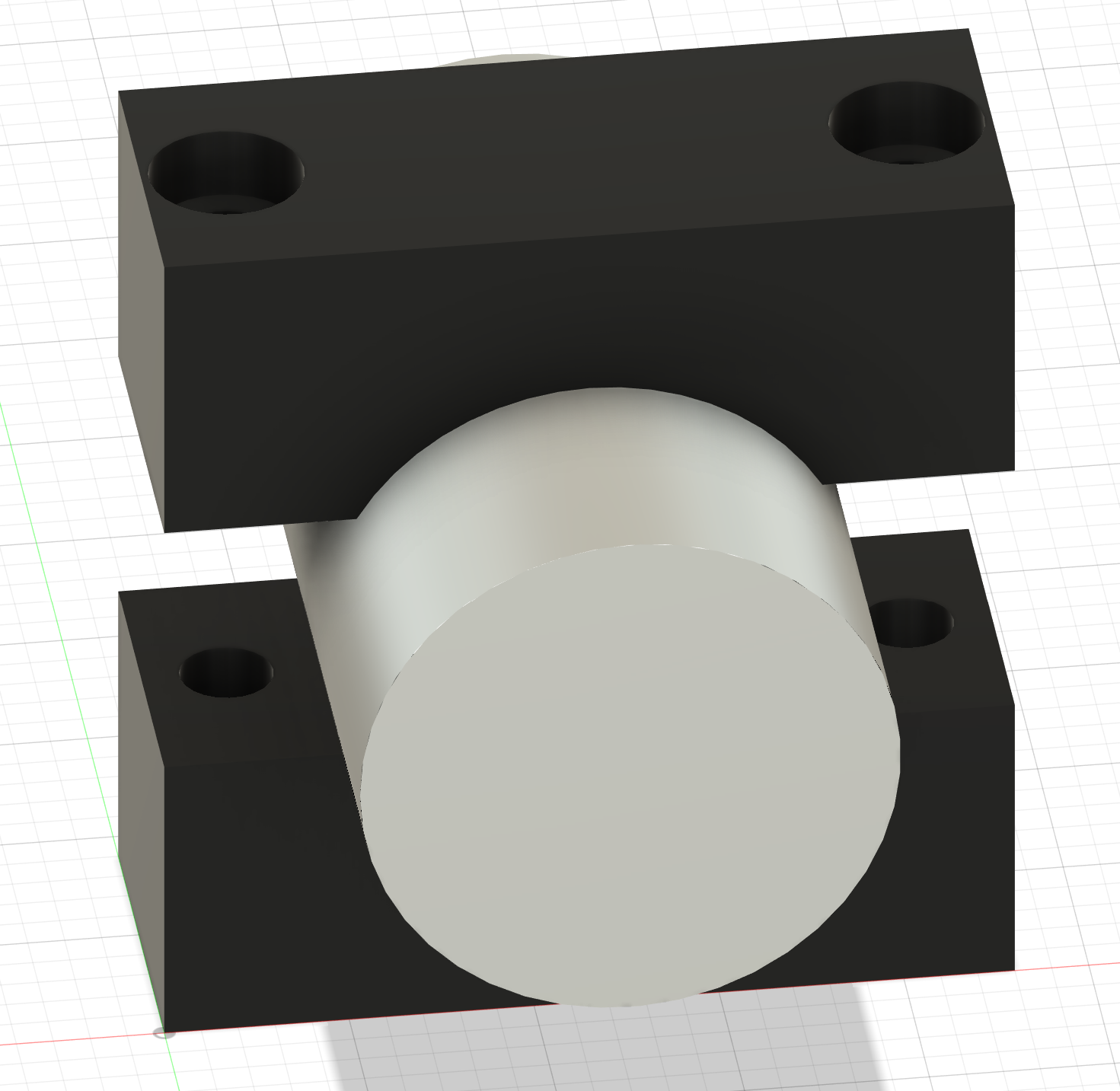 Cable clamp / strain relief 73mm